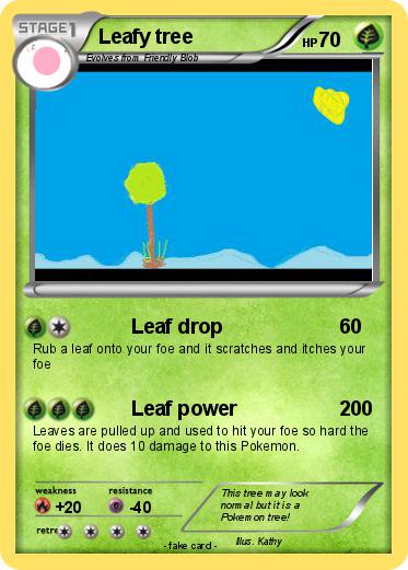 Pokemon Leafy tree