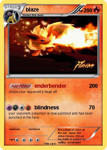 Pokemon blaze
