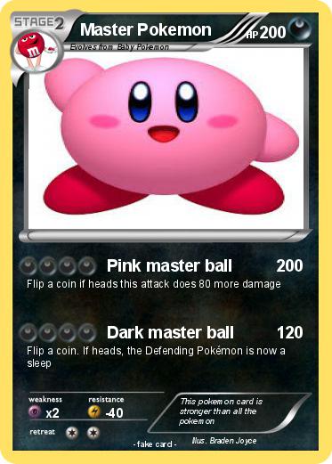 Pokemon Master Pokemon