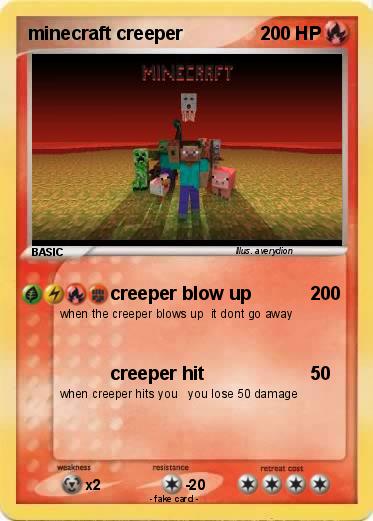 Pokemon minecraft creeper
