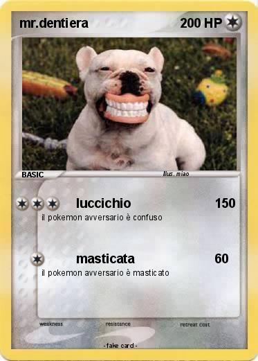 Pokemon mr.dentiera