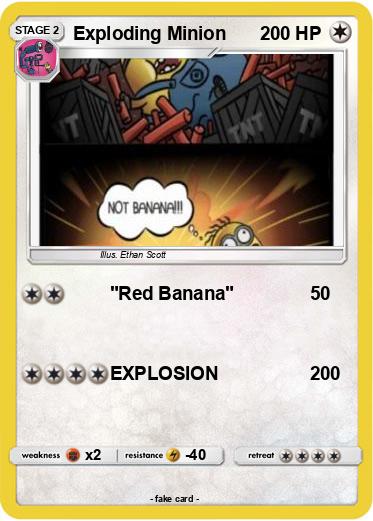 Pokemon Exploding Minion