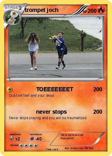 Pokemon trompet joch