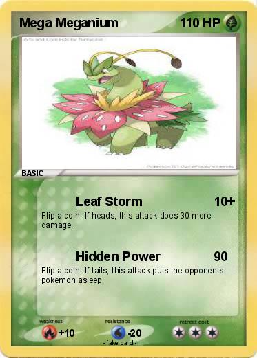 Pokemon Mega Meganium