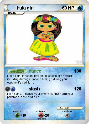 Pokemon hula girl