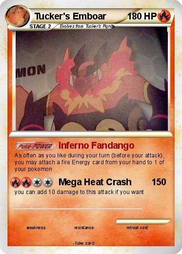 Pokemon Tucker's Emboar