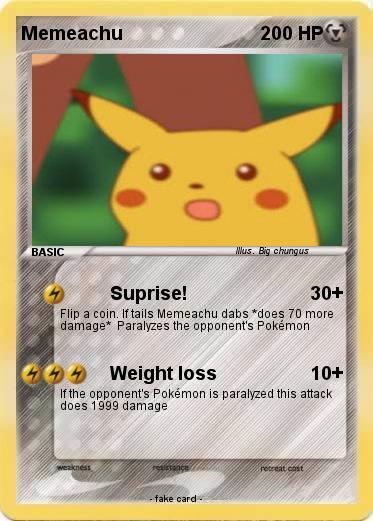 Pokemon Memeachu