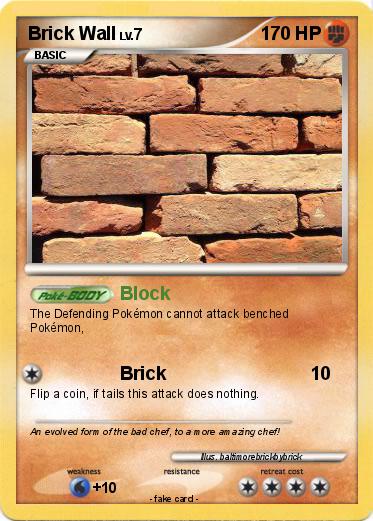 Pokemon Brick Wall