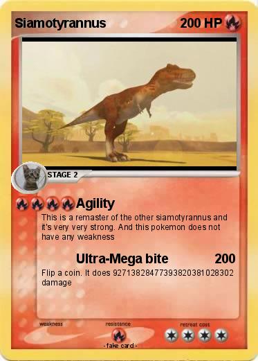 Pokemon Siamotyrannus