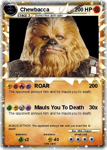 Pokemon Chewbacca