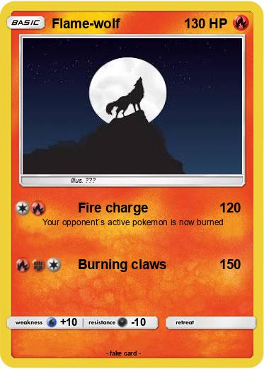 Pokemon Flame-wolf