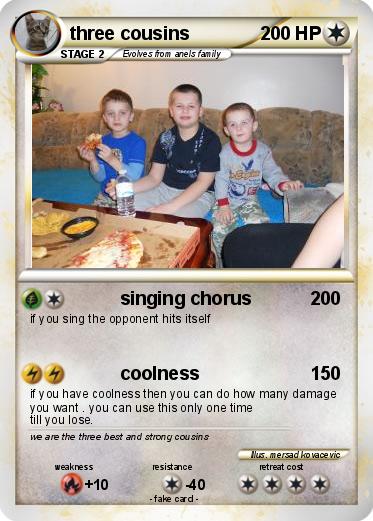 Pokemon three cousins