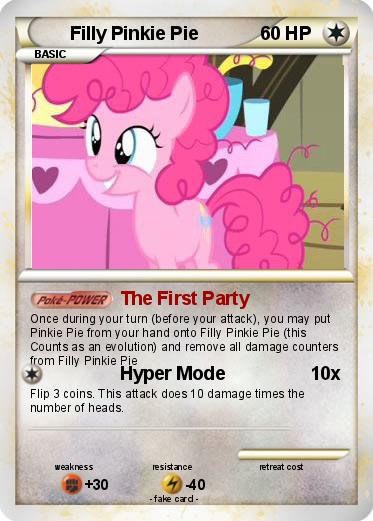 Pokemon Filly Pinkie Pie