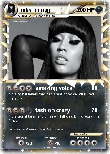 Pokemon nikki minajj