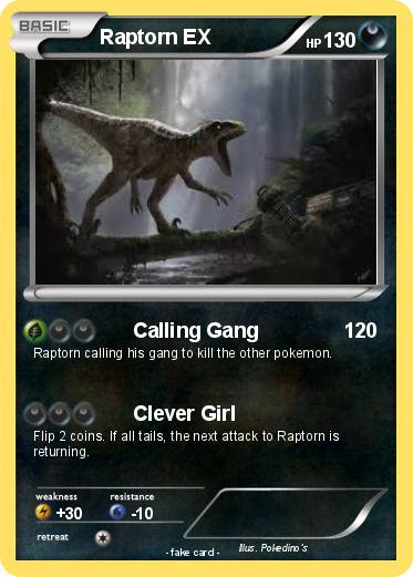 Pokemon Raptorn EX