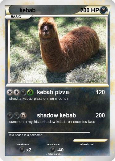 Pokemon kebab