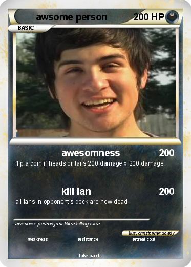 Pokemon awsome person