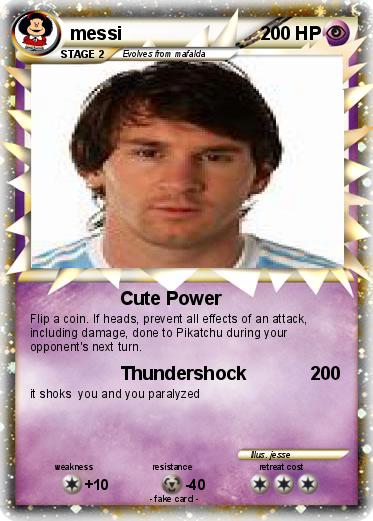 Pokemon messi