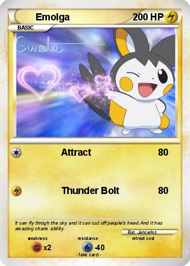 Pokemon Emolga