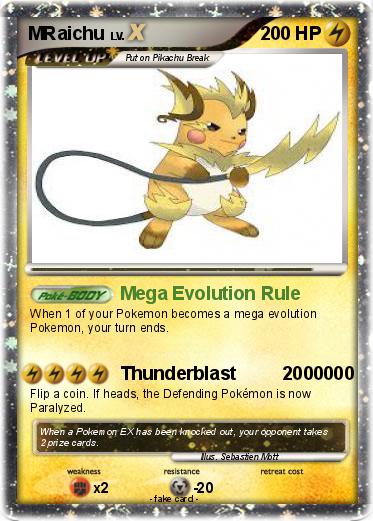 Pokemon MRaichu
