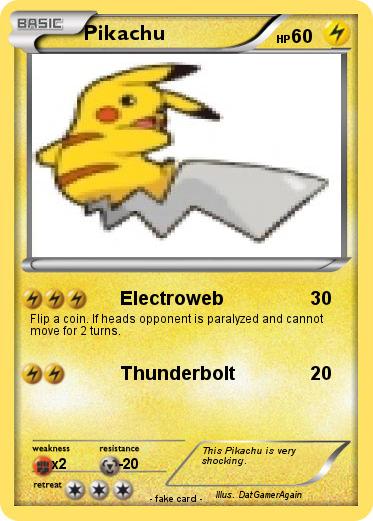 Pokemon Pikachu