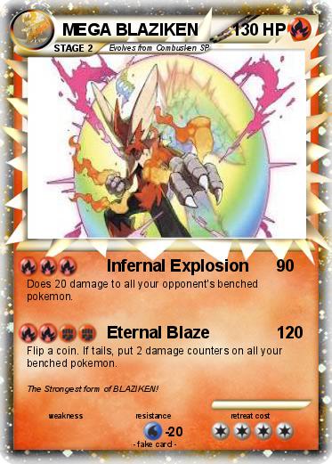 Pokemon MEGA BLAZIKEN