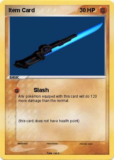 Pokemon Item Card