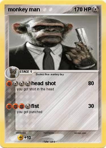 Pokemon monkey man