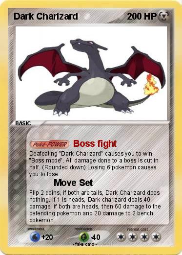 Pokemon Dark Charizard