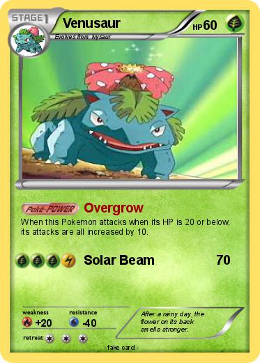 Pokemon Venusaur