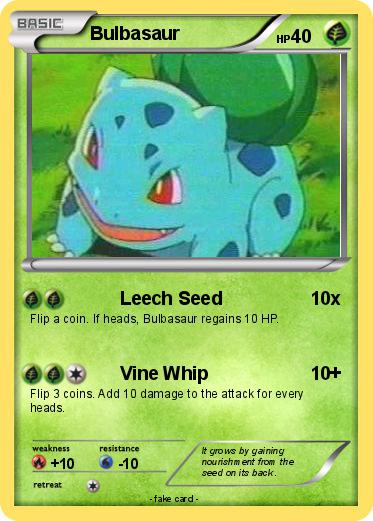 Pokemon Bulbasaur