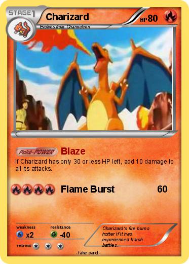 Pokemon Charizard