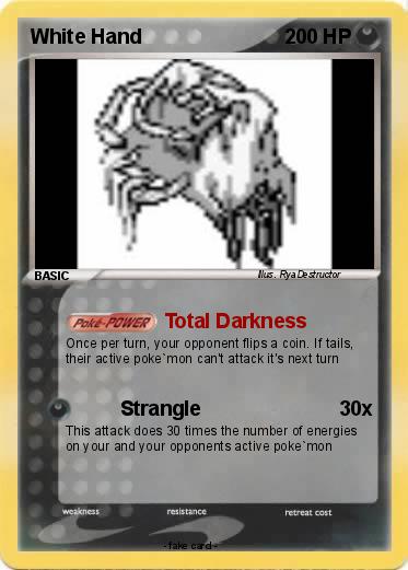 Pokemon White Hand