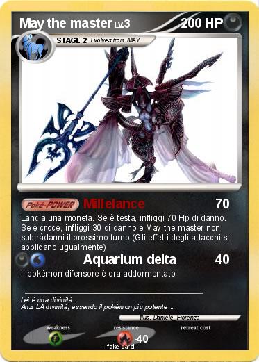 Pokemon May the master