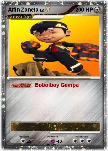 Pokemon Alfin Zaneta