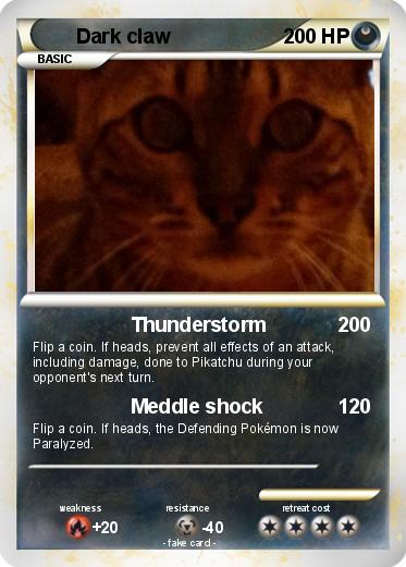 Pokemon Dark claw Pokemon Dark claw
