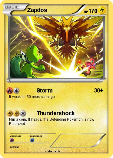 Pokemon Zapdos