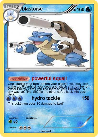 Pokemon blastoise