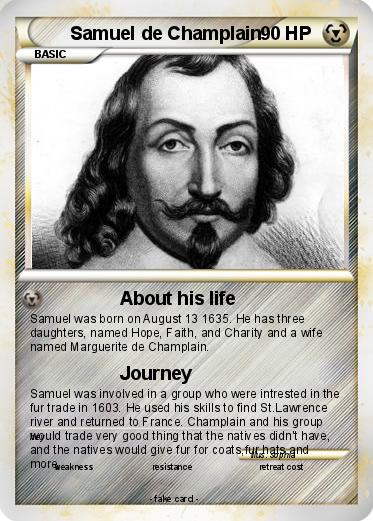 Pokemon Samuel de Champlain