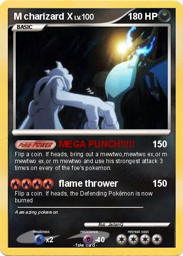 Pokemon M charizard X