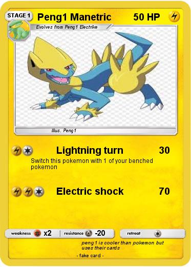Pokemon Peng1 Manetric