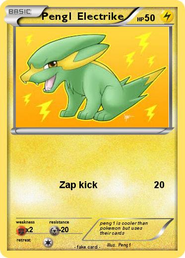 Pokemon Peng1 Electrike