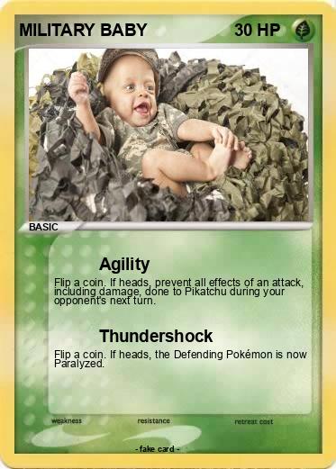 Pokemon MILITARY BABY