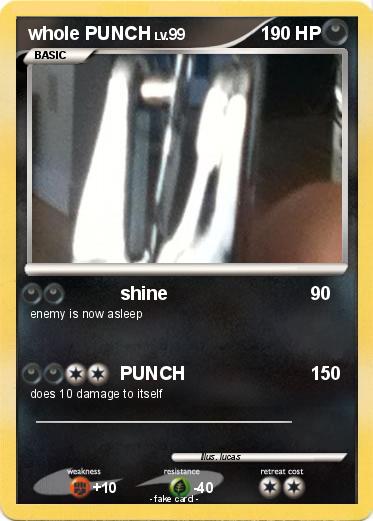 Pokemon whole PUNCH