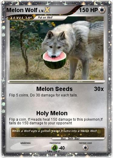 Pokemon Melon Wolf