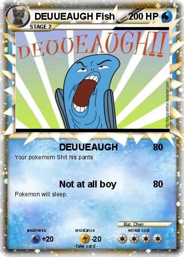 Pokemon DEUUEAUGH Fish