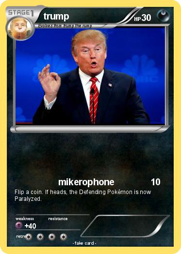 Pokemon trump
