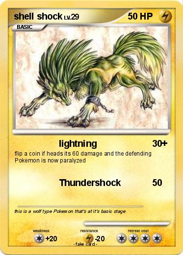 Pokemon shell shock