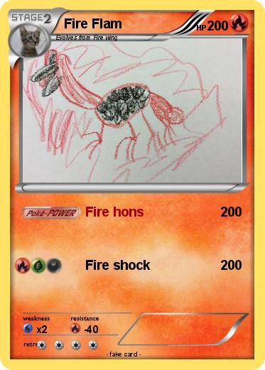 Pokemon Fire Flam