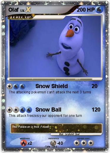 Pokemon Olaf